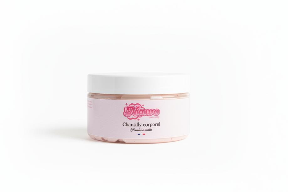 Chantilly framboise vanille